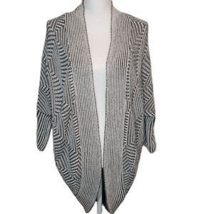 Aeropostale, Swirl design long open cardigan